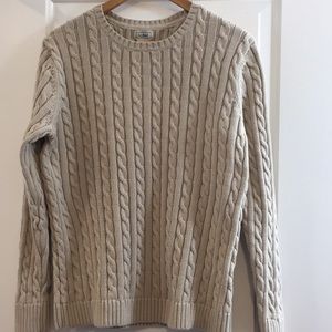 L l bean cotton sweater
